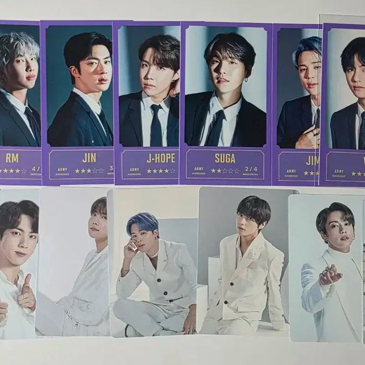 방탄소년단 포카세트 일괄양도합니다