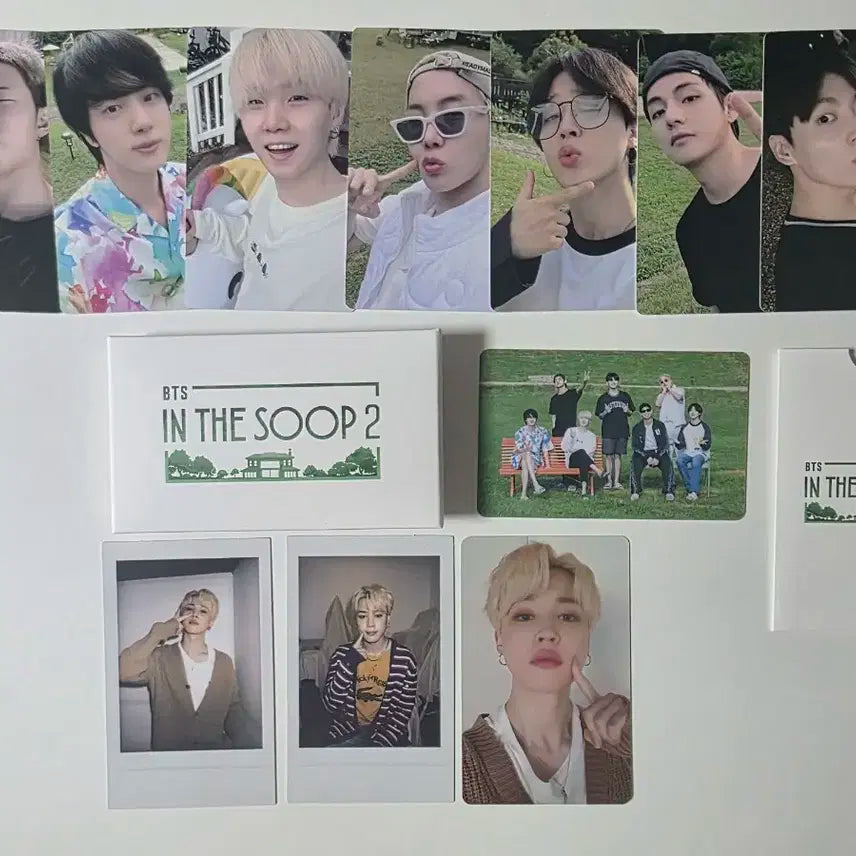 방탄소년단 포카세트 일괄양도합니다