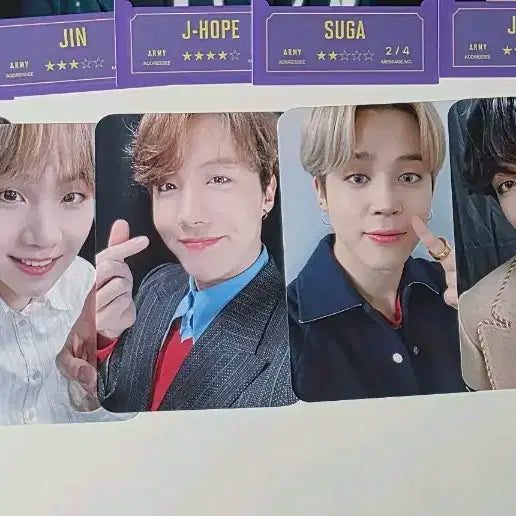 방탄소년단 포카세트 일괄양도합니다