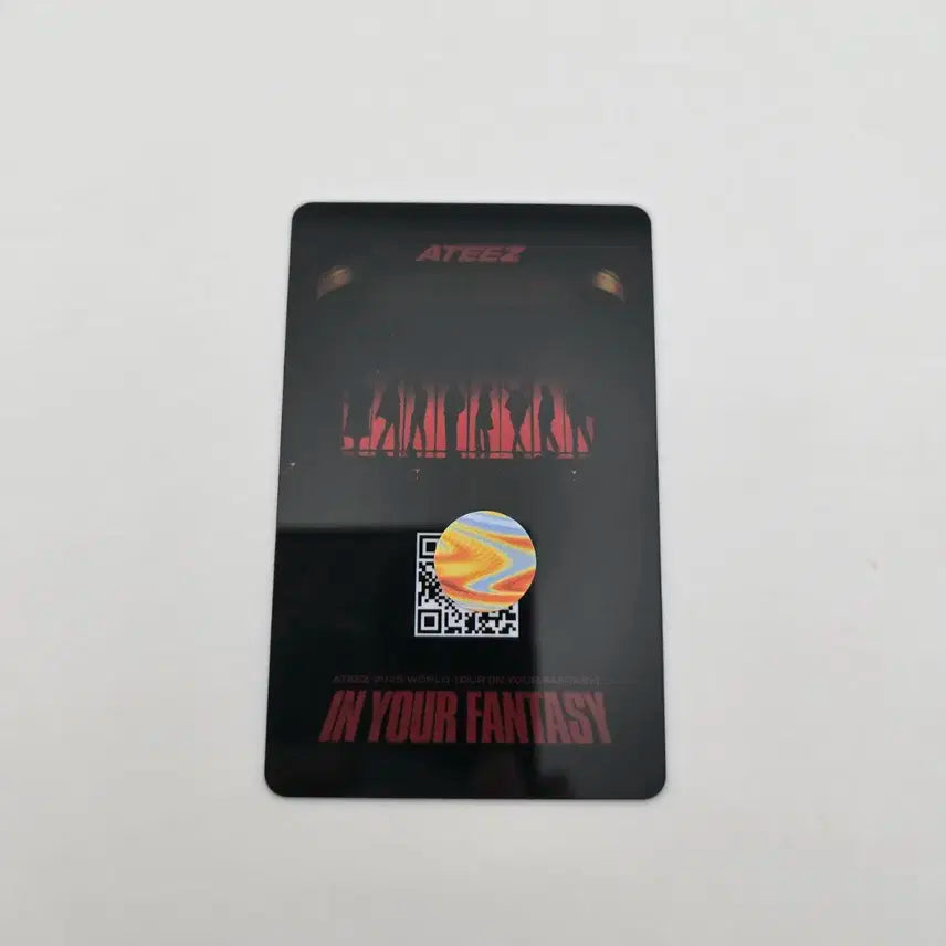 에이티즈 미국 투어 얼티메잇 럭드 성화 포카