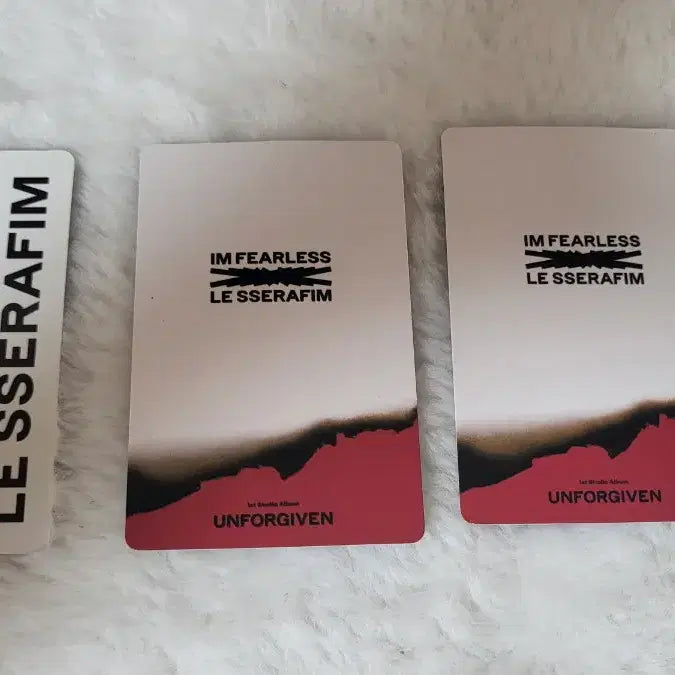 르세라핌 포토카드 3종 세트