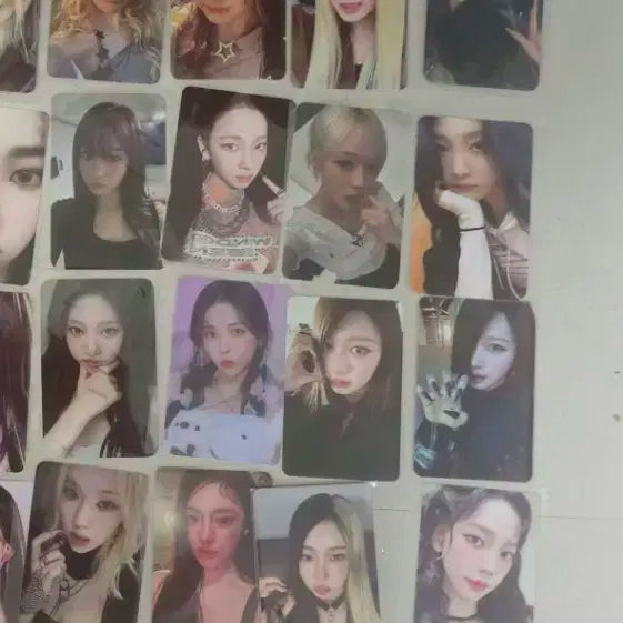 에스파 카리나 지젤 윈터 닝닝 포토카드 포카 일괄