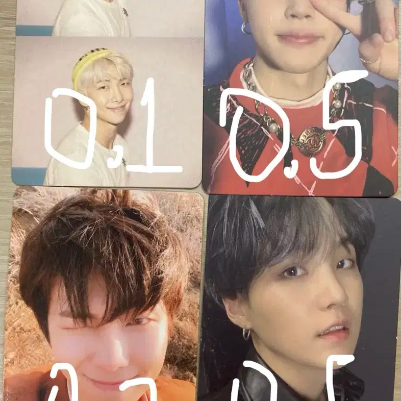 급처( 탈덕 후 처분) 방탄포카 양도