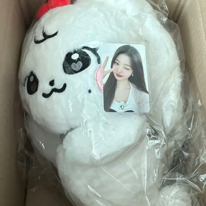 아이브 미니브 허그인형 체리 장원영