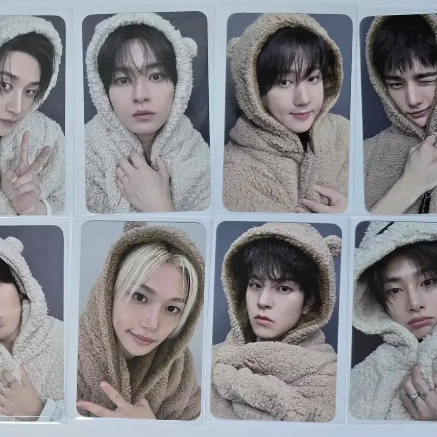스트레이키즈 카르마 프리 리스닝 파티 특전 포카 ot8 일괄