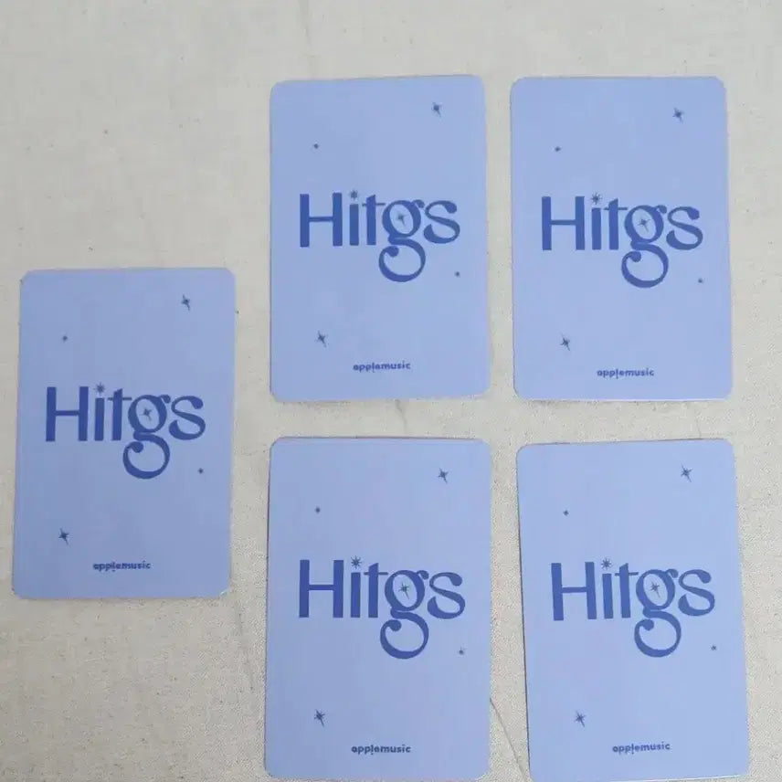 힛지스 hitgs 애플 뮤직 팬싸 특전 세트