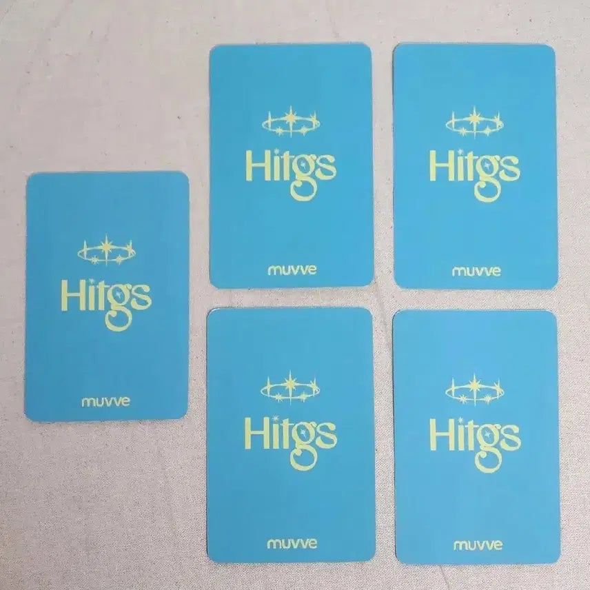 힛지스 hitgs muvve 뮤직 팬싸 특전 세트