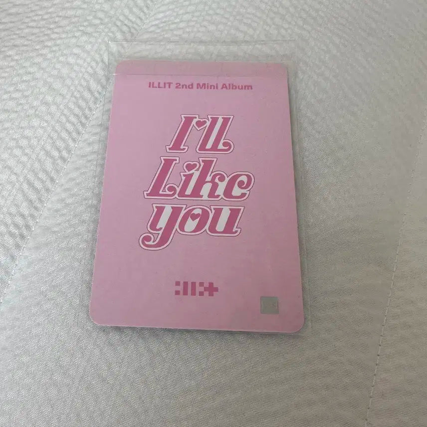 아일릿 원희 포토카드 위드뮤 럭드