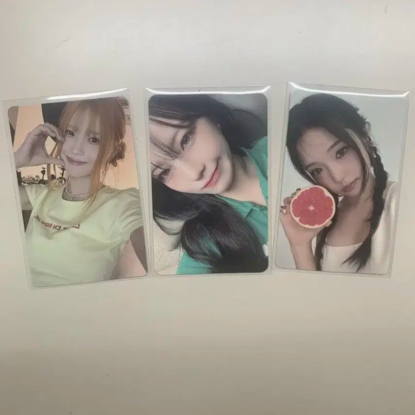 (급처) 프로미스나인 헬로라이브 백지헌 포카