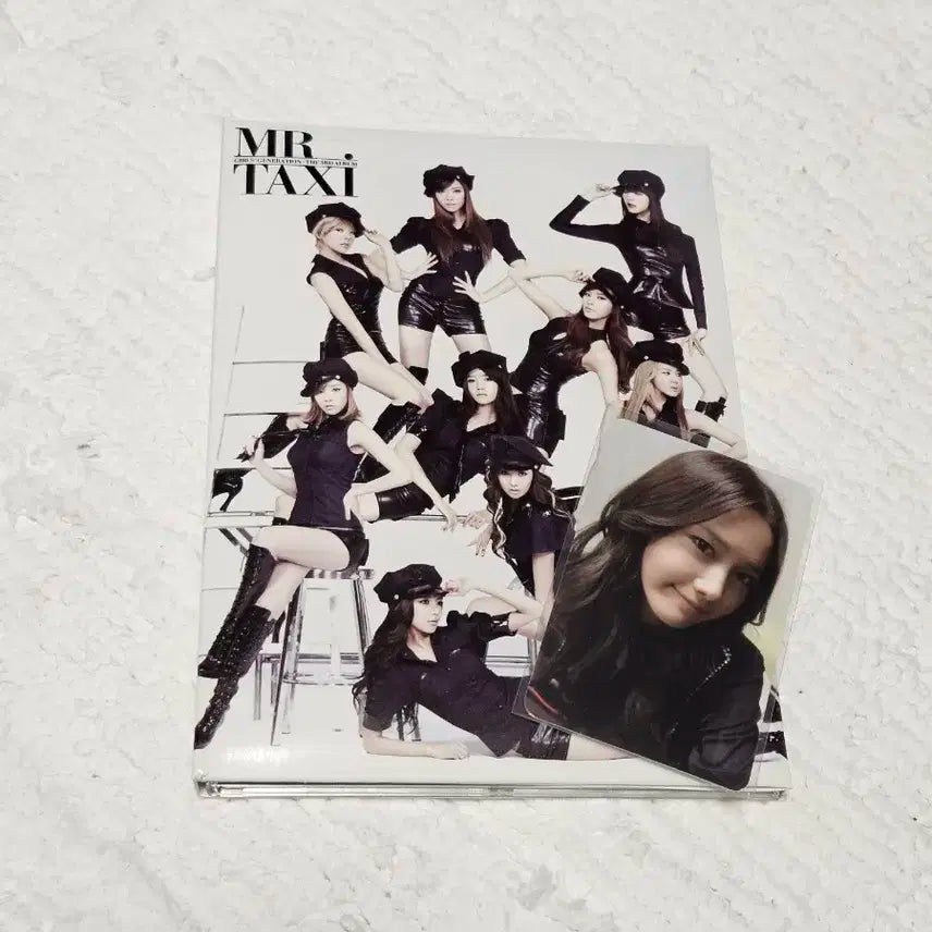 소녀시대 미스터 택시 앨범 + 윤아 포카