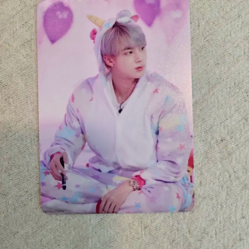 방탄소년단 BTS 진 유니콘 포토카드
