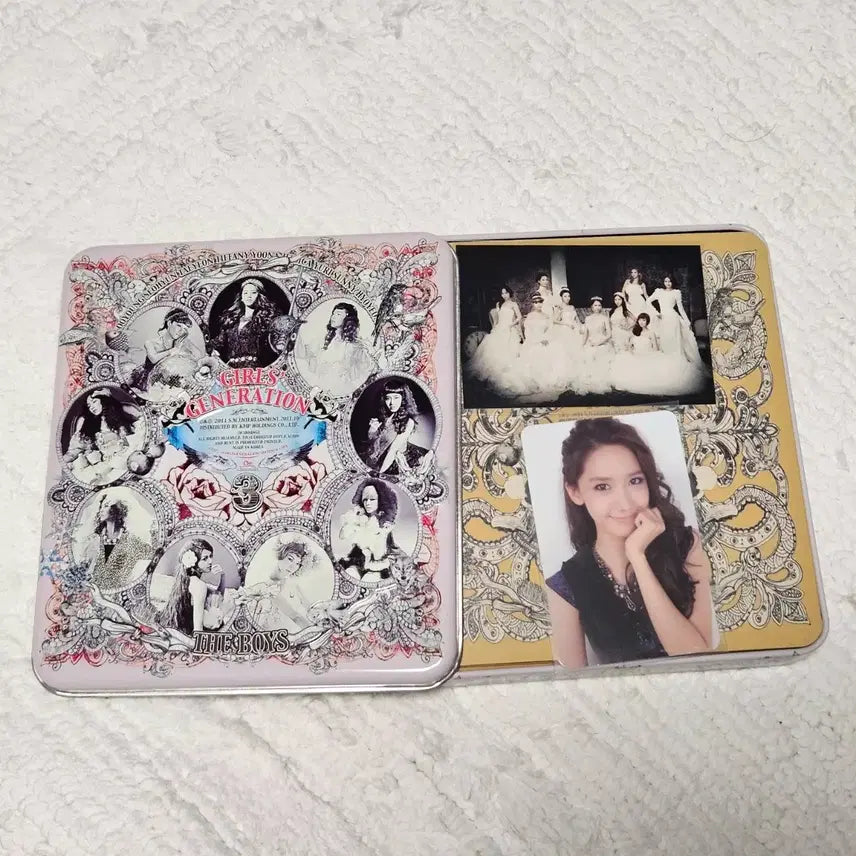 소녀시대 더보이즈 앨범 + 윤아 포카