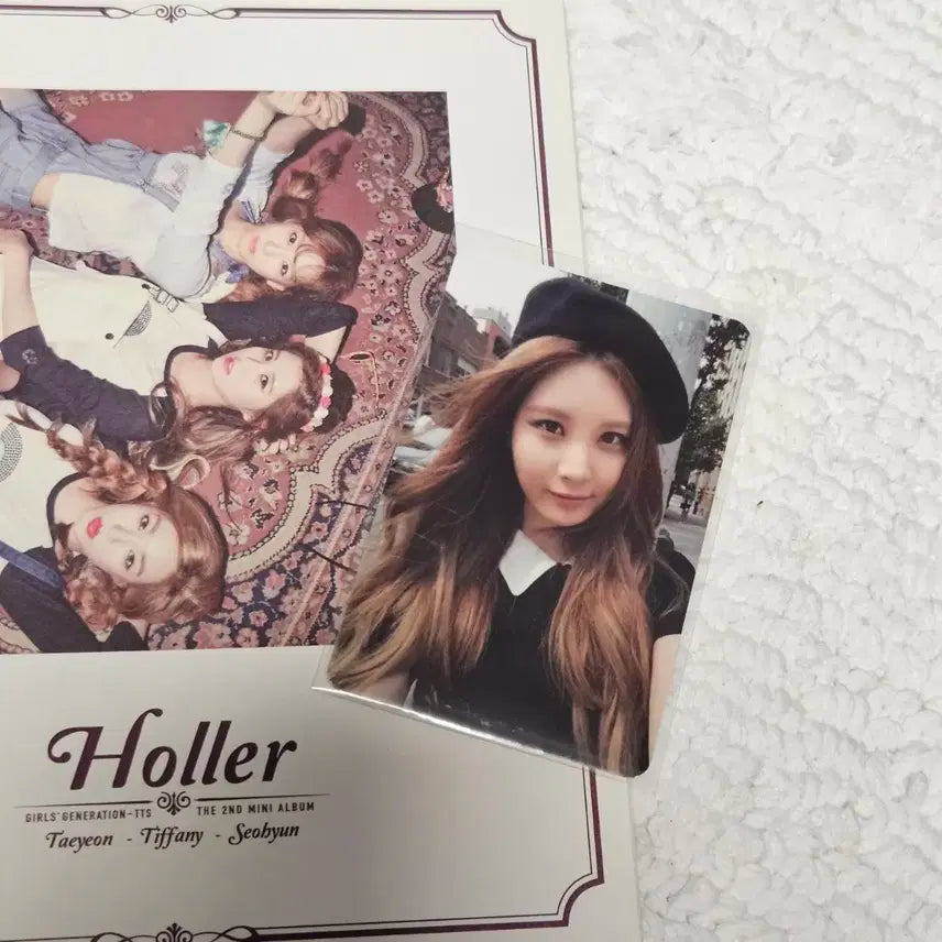 소녀시대 태티서 Holler 앨범 + 서현 포카