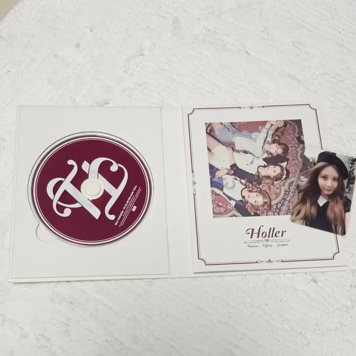 소녀시대 태티서 Holler 앨범 + 서현 포카
