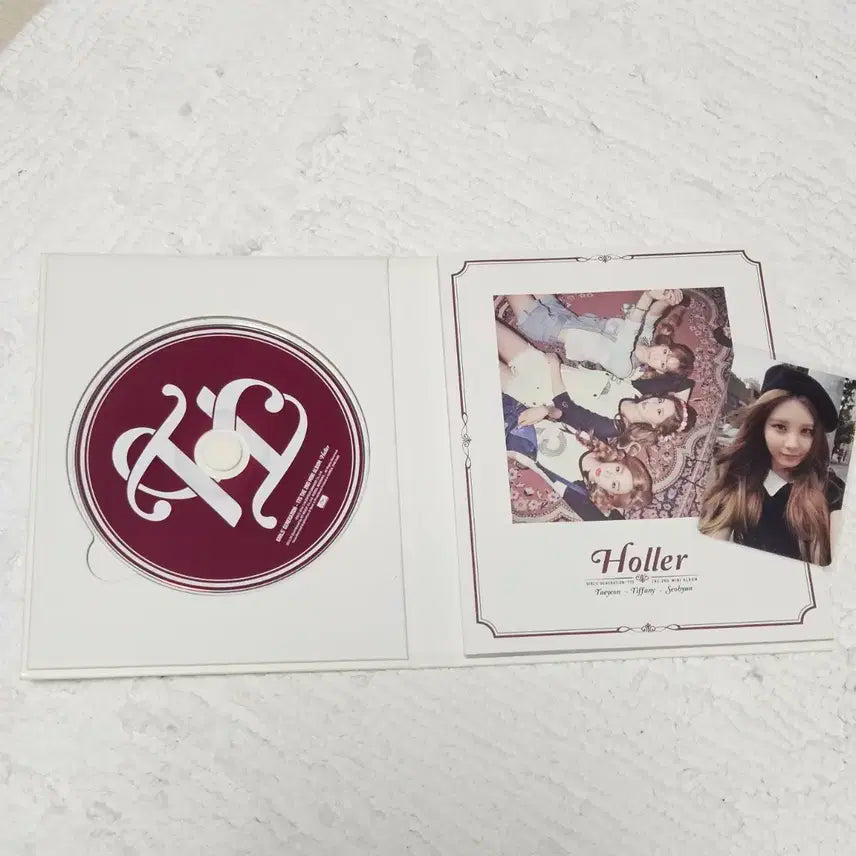 소녀시대 태티서 Holler 앨범 + 서현 포카