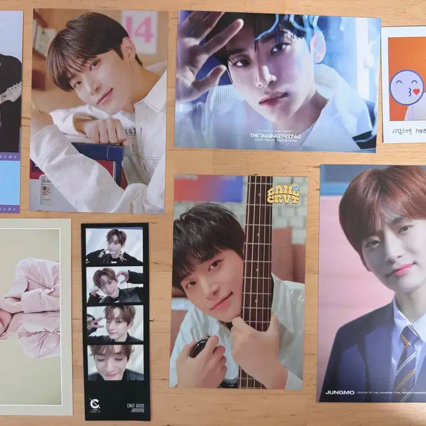 크래비티 정모 엽서 미니포스터 네컷 각종 지류 포카