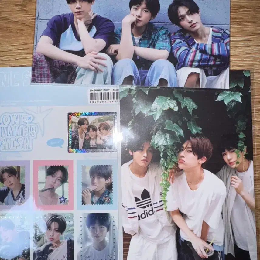 Nct wish 전시회 엽서 우표 스티커 판매 (새상품) 일괄