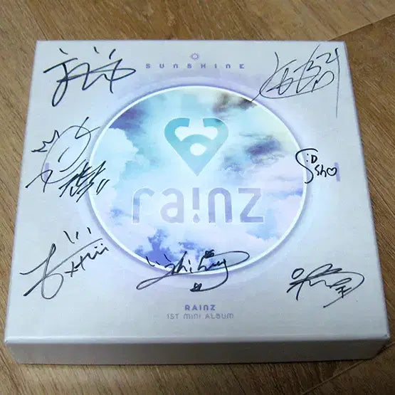 레인즈 (Rainz) 친필싸인 CD - 미니앨범 1집 : Sunshine