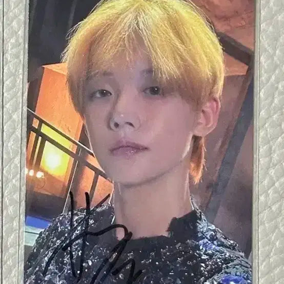 투바투 연준 프미콘 밋그 싸인 포카