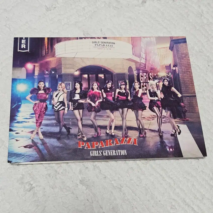 소녀시대 일본 Paparazzi 파파라치 초회한정반 앨범
