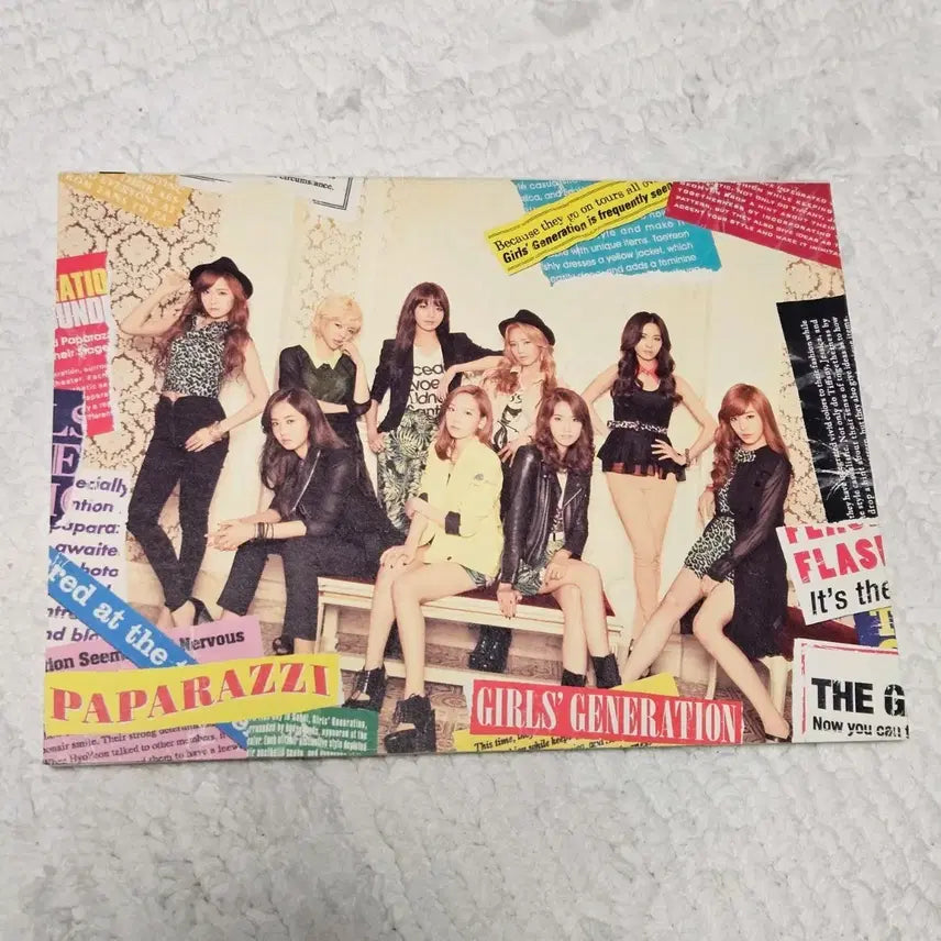 소녀시대 일본 파파라치 Paparazzi DVD포함 통상반 앨범