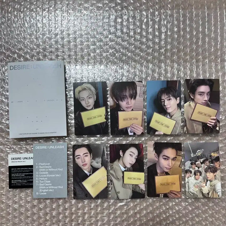 엔하이픈 디자이어 언리쉬 위버스 앨범 포카 양도