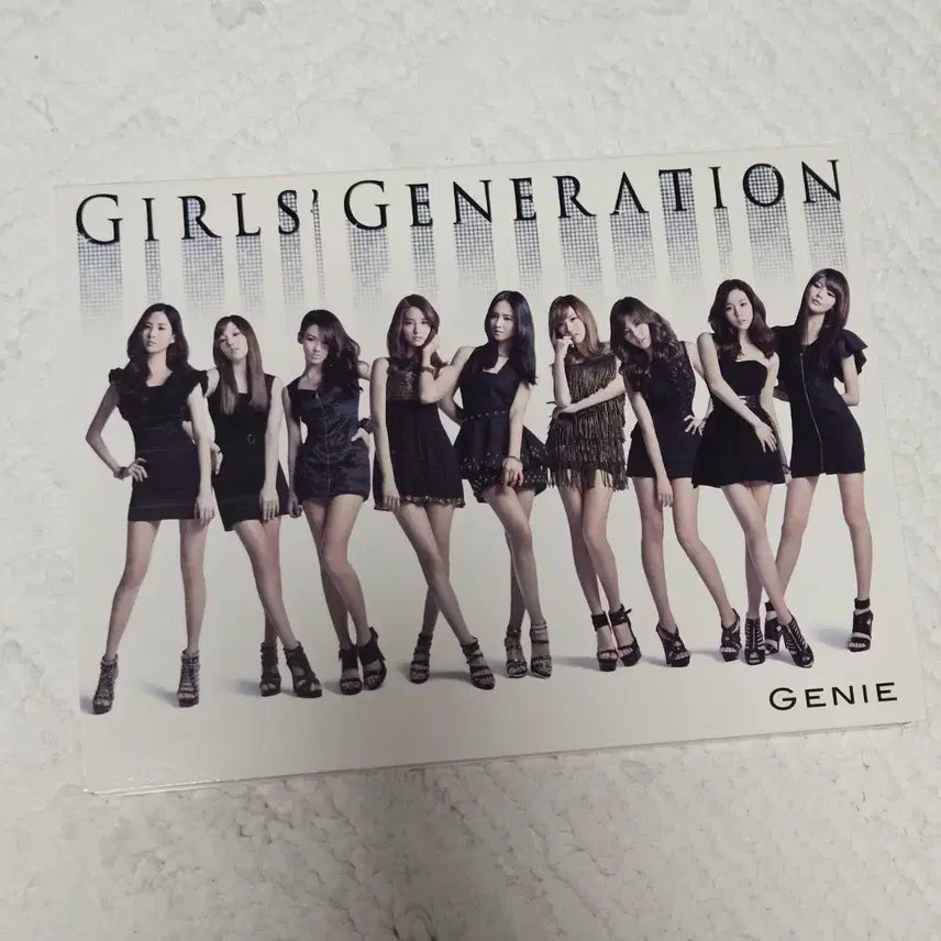 소녀시대 일본 Genie 앨범(CD+DVD 한정수량판) + 티파니 포카