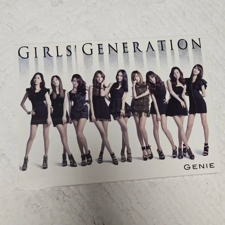 소녀시대 일본 Genie 앨범(CD+DVD 한정수량판) + 티파니 포카