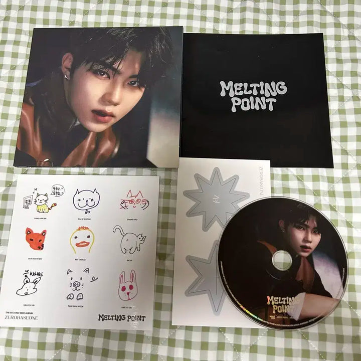 제로베이스원 Melting Point 앨범 풀구성 일괄 ( 포카제외 )