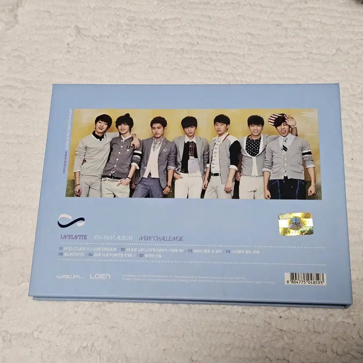 인피니트 맨인러브 4th 미니 앨범(포카x)