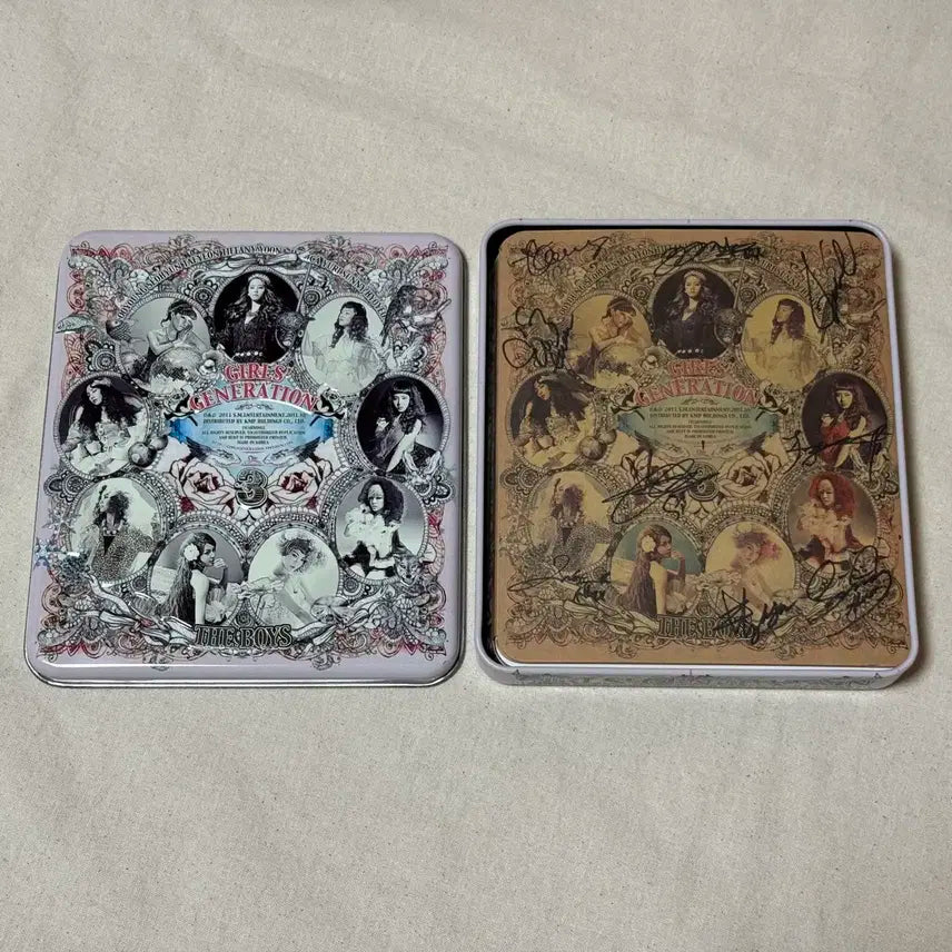 소녀시대(SNSD) 정규3집 [THE BOYS] 전원 친필 싸인 비매