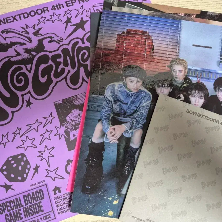 보넥도 성호 노장르 Board Game ver. 개봉앨범