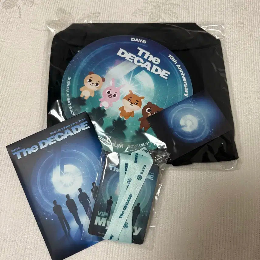 [미개봉] 데이식스 10주년 고양 첫콘 입장 기프트 + 마데존 기프트