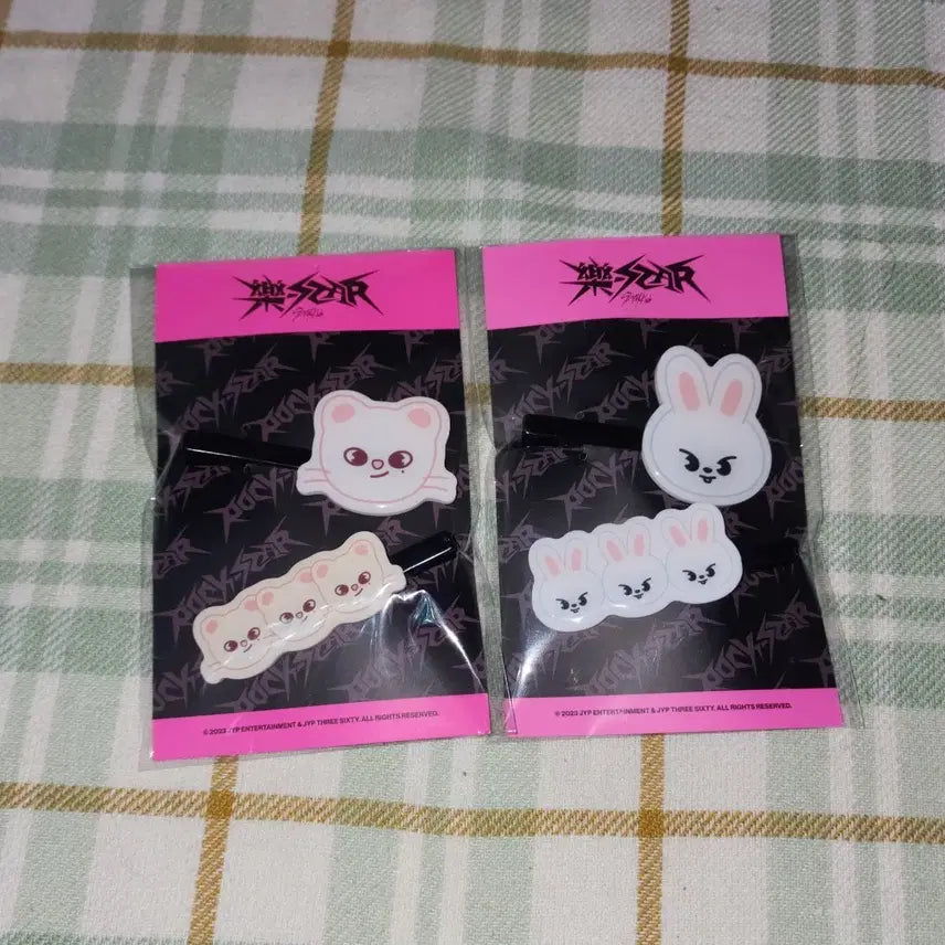 스키즈 스키주 리빗 지니렛 머리핀 미개봉