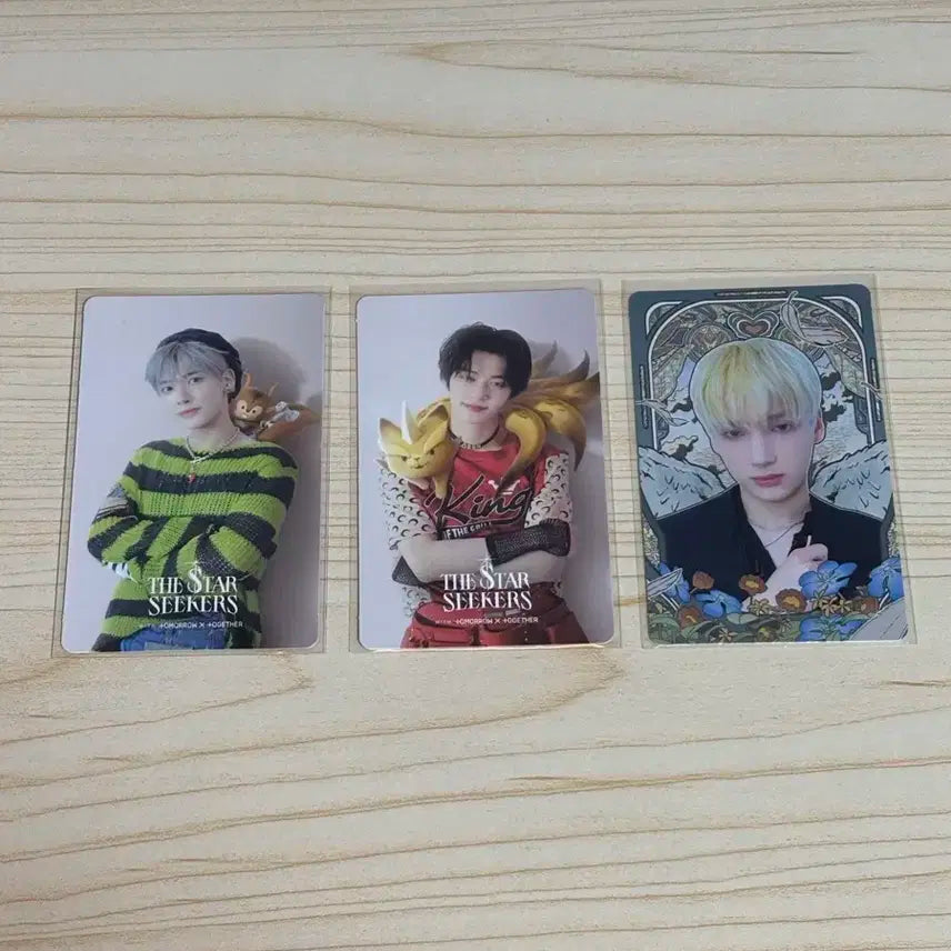 TXT 투바투 태현 연준 휴닝카이 스타 시커즈 포카 일괄