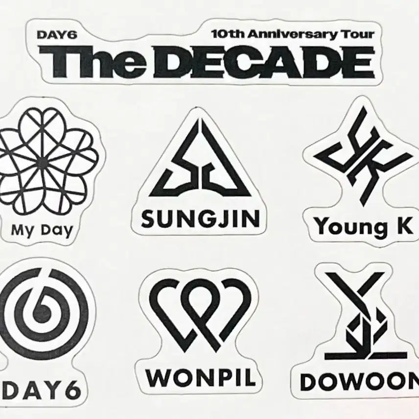 데이식스 10주년 고양콘 타투스티커 마데존 입장 기프트 양도