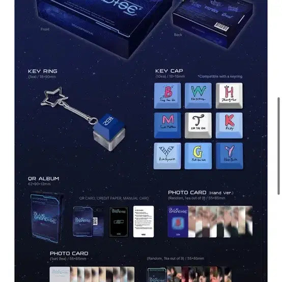 제로베이스원 미니5집 Blue paradise 앨범 판매
