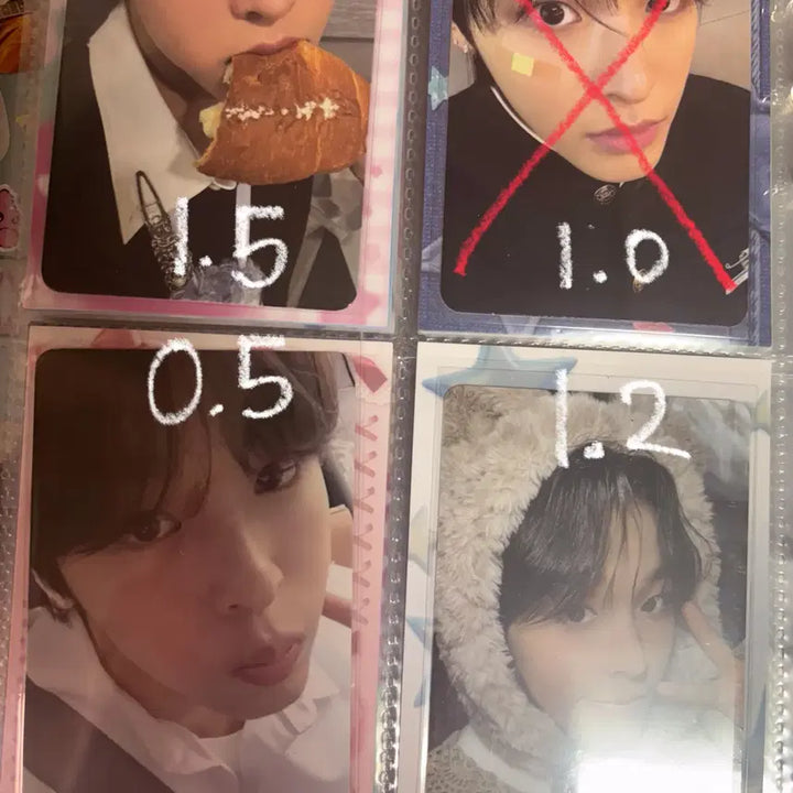 Nct wish 엔시티위시 시온 리쿠 유우시 사쿠야 양도 포카 위츄 위시