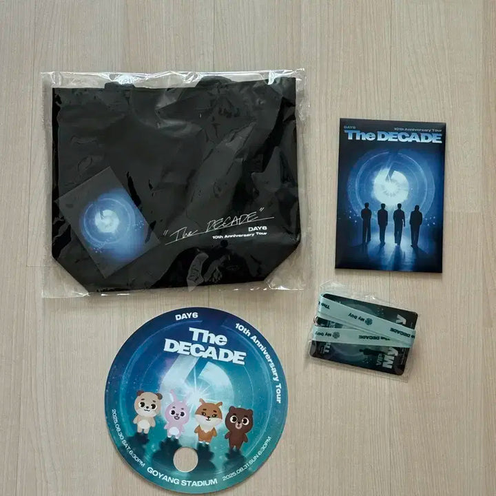 데이식스 10주년 고양 첫콘 입장키트+팬클럽 기프트 일괄