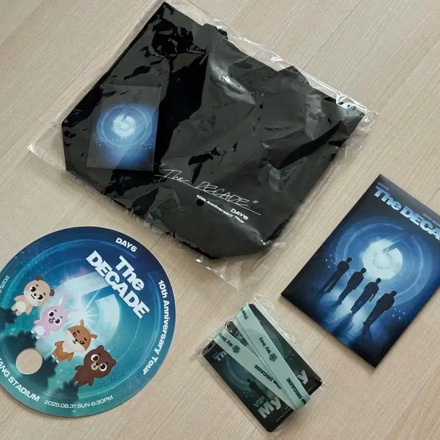 데이식스 10주년 고양 첫콘 입장키트+팬클럽 기프트 일괄