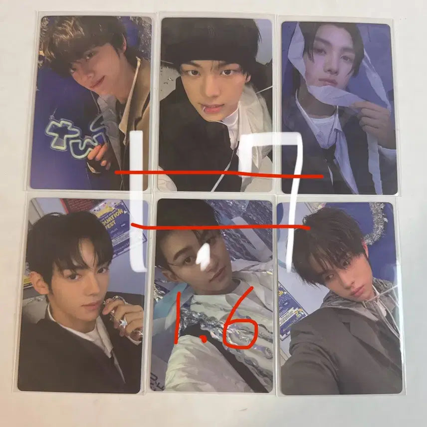 투어스 마지막축제 라스트벨 특전 위버스 위특 포카