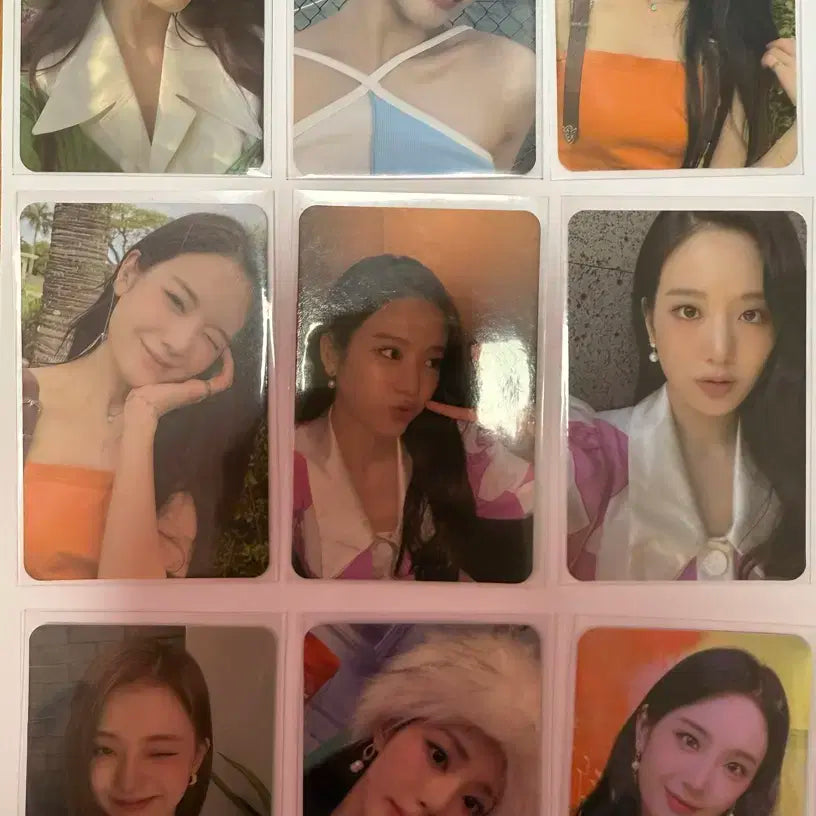 프로미스나인 포카 일괄+마카롱바인더