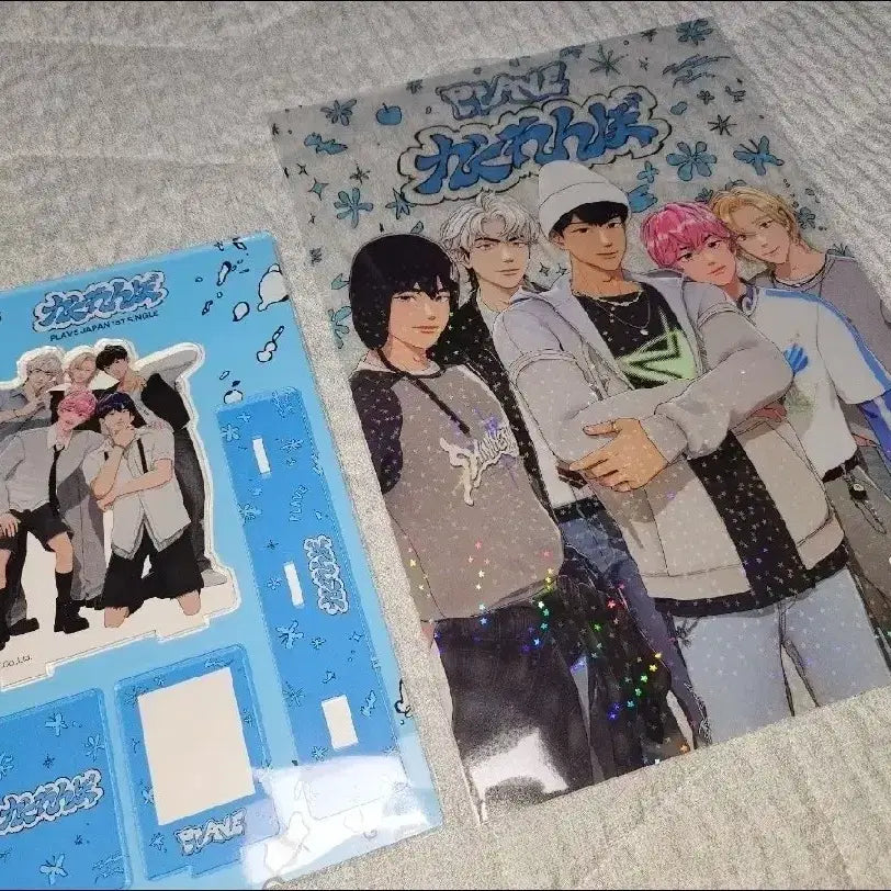 플레이브 카쿠렌보 특전 아크릴 스탠드+클리어 포스터