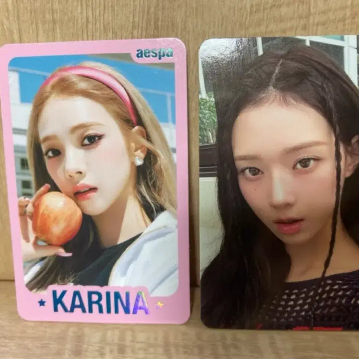 SM 랜덤 트레이딩 카드 A VER. (카리나, 윈터)