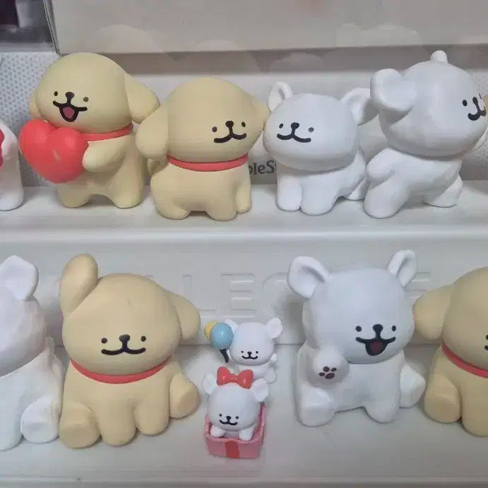 몰티즈 피규어 일괄판매