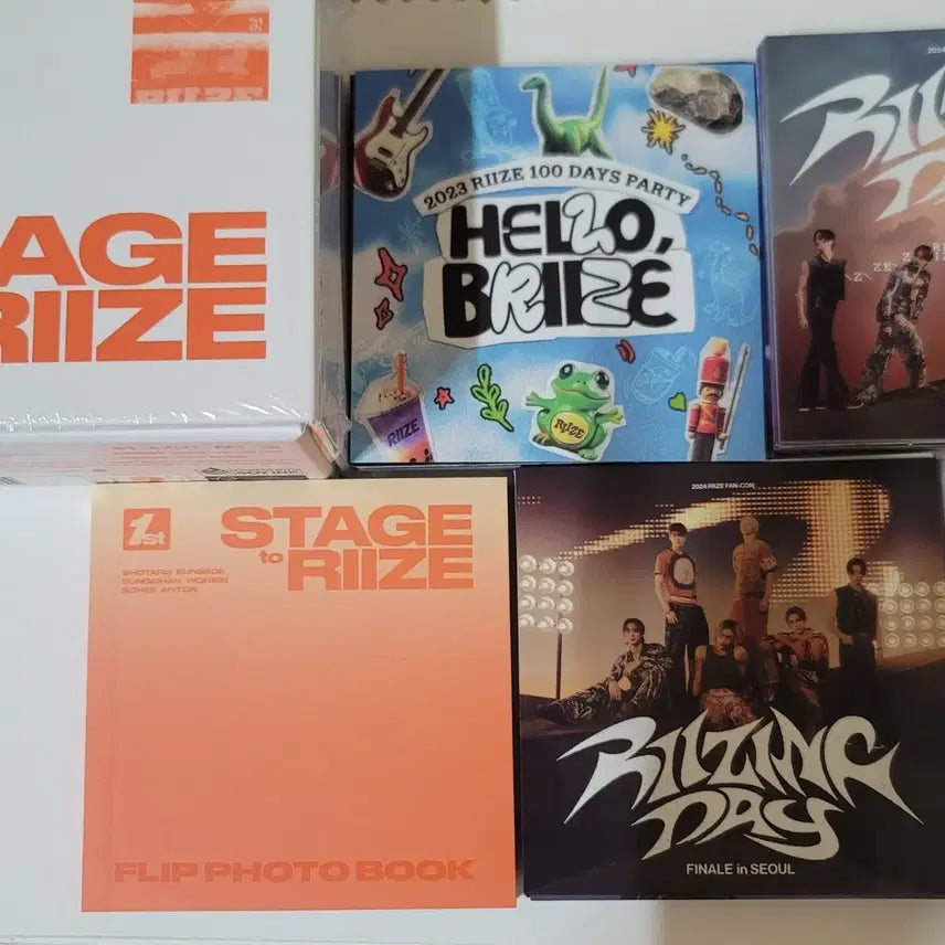 라이즈1st STAGE to RIIZE DigitalCode포토북+엽서