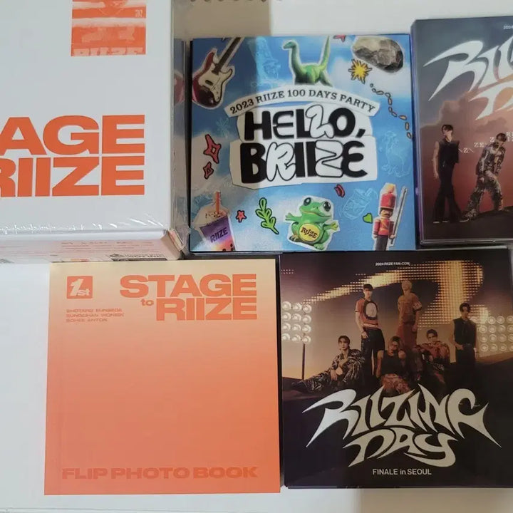 라이즈1st STAGE to RIIZE DigitalCode포토북+엽서