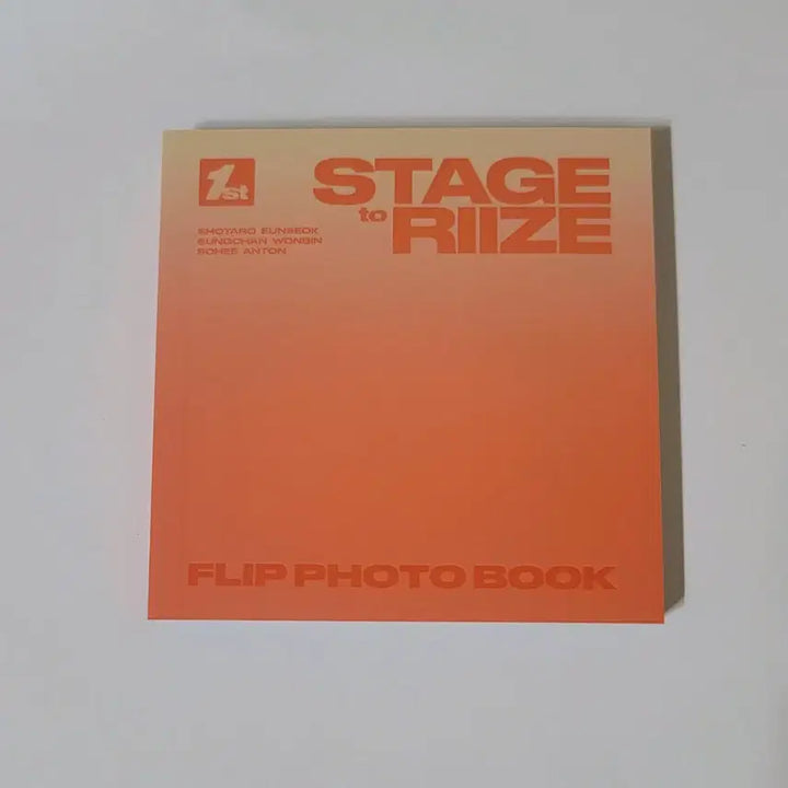 라이즈1st STAGE to RIIZE DigitalCode포토북+엽서