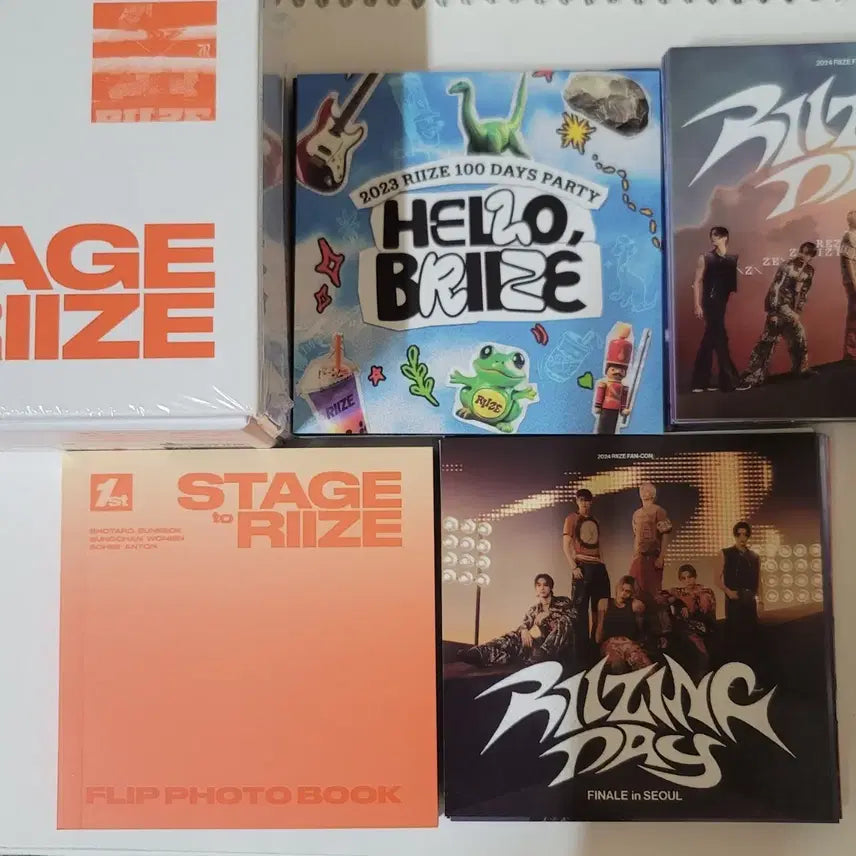 라이즈 디지털코드 포토북+엽서 (1st STAGE to RIIZE)