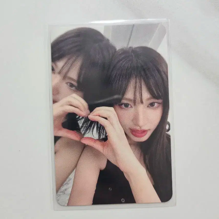 아이브 시크릿 리즈 메이크스타 사전예약판매 거울하트 포토카드